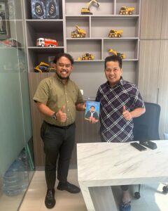 Bersama Bapak @risdiantohaleng.hb CEO PT Pentral